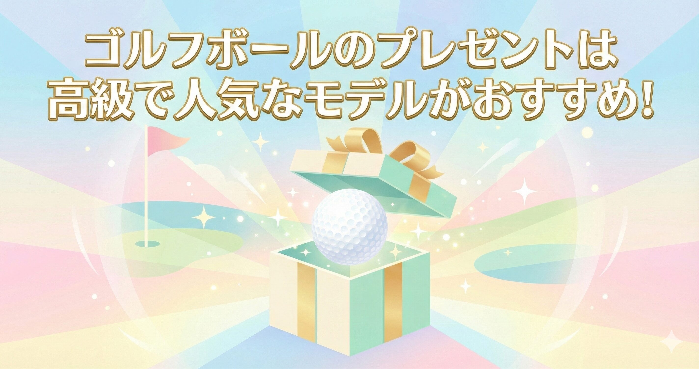 ゴルフボールのプレゼントに高級で人気なモデル５選！喜ばれる理由や注意点も紹介！